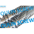 Cincinnati Cmt58 Twin Conical Screw and Barrel for PVC Extrusion