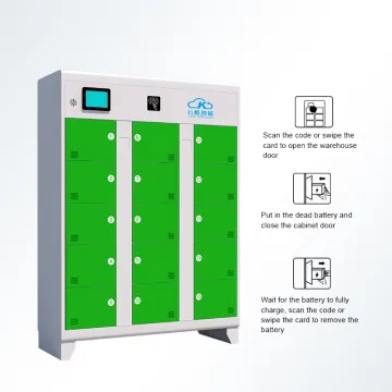 Charging Future: The 15-Slot Green Battery Charging Cabinet