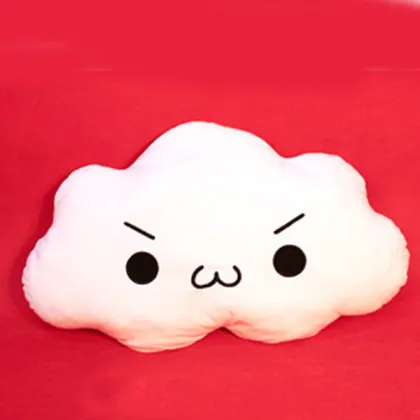 Funny Shape Pillow Cheap White Different Face Cloud Plush Pillow