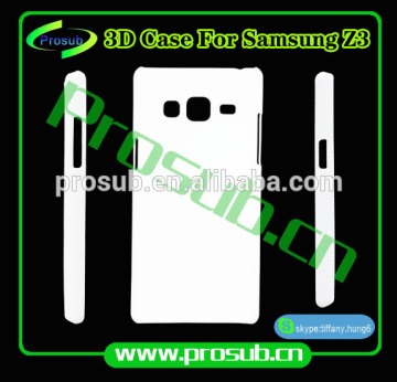 3d sublimation diy blank cell phone case cover skin for SFP-Samsung Z3