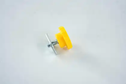 Clover Drive Fasteners for Fiber Optic Raceway Systems