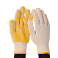 Wełniane kropkowane rękawiczki ochrony pracy