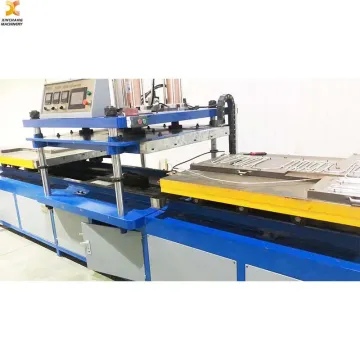 Vulcanizing Machine with 2 Automatic Mold Carts for 2D Evaporator Skin