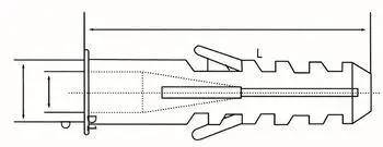 PE Expand Nails & Plastic Fasteners