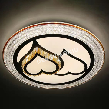 Modern Romantic Simple Shape LED Warm Ceiling Lamp for Dining and Bedroom