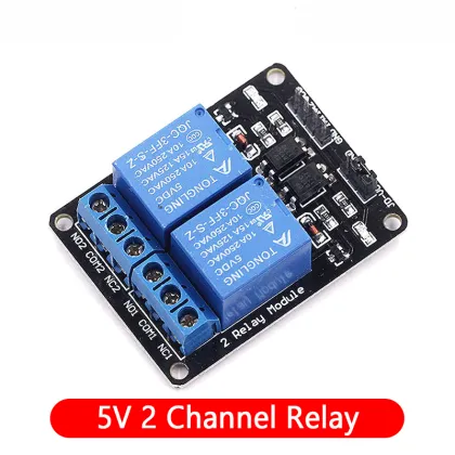 5V/12V 1-8 Channel Relay Module with Optocoupler for Arduino