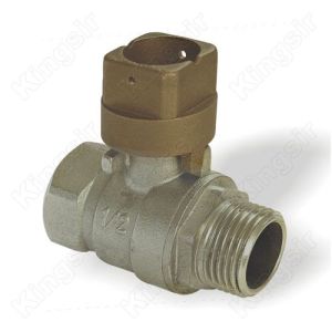 Brass Ball Valves With Locking Cap