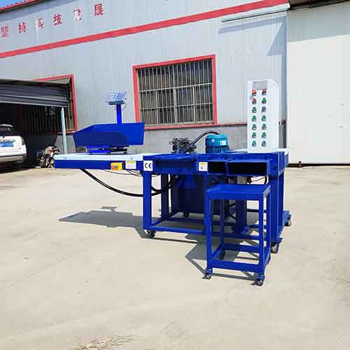 Packing cleaning rags Baler machine