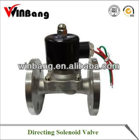Flange Connection Solenoid Valve Model:WB-2W-20BF