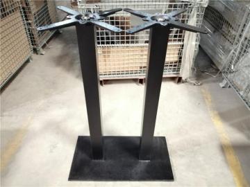 750*400*H1080MM قاعدة عمود مزدوج الحديد الزهر