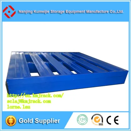High Loading Capacity Powder Coating Stable Single Faced Metal Pallets