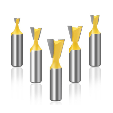 1/2 12mm Shank Carbide Dovetail Milling Cutter Router Bits for Woodworking
