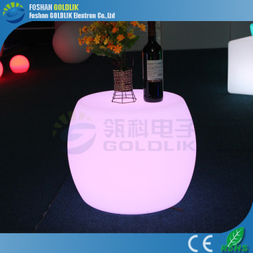 Glowing fashionable interactive led coffee table GKW-004DR