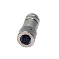 Metal 8Pin M12 A Coded Female Connector