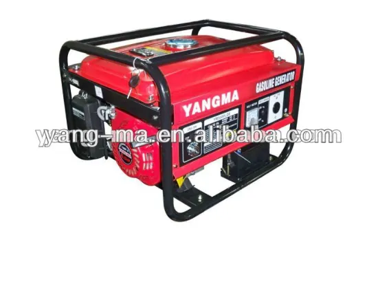 home used air cooled 5KW 5000w gasoline generator set