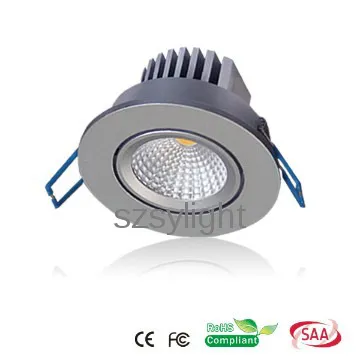 8w Commercial downlights COB led for accent lighting