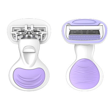 High-Quality 4-Blade Women's Mini Disposable Shaving Razor