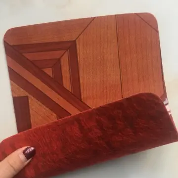 Colorful 0.7mm Red Felt PVC Vinyl Flooring Roll