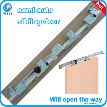 Semi Automatic Sliding Door Mechanism