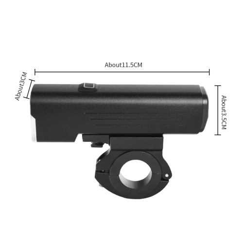 લોકપ્રિય મજબૂત લાઇટ સાયકલ લાઇટ માઉન્ટેન બાઇક આઉટડોર નાઇટ રાઇડિંગ ટાઇપ-સી ચાર્જિંગ સેફ્ટી રાઇડિંગ બાઇક લાઇટ