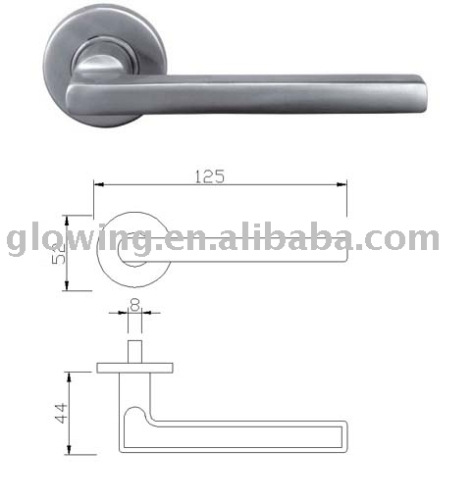 casting /Solid stainless steel lever handle