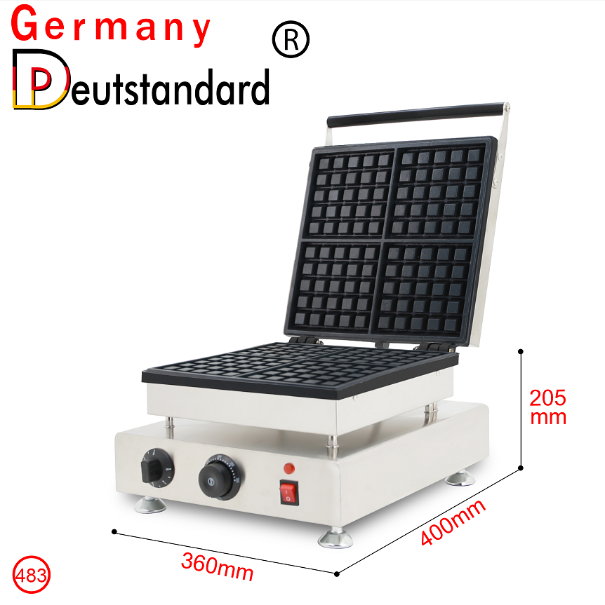 Belgian waffle maker machine 4slice waffle maker with good quality