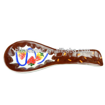 Cake ceramic spoon rests