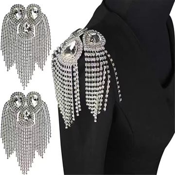 Fashionable and personalized, tassel shoulder patches