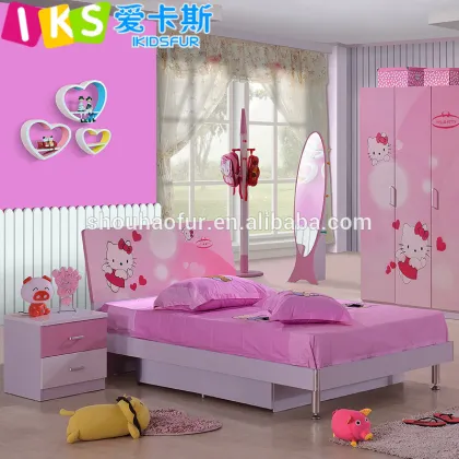 hello kitty children bedroom set 8863