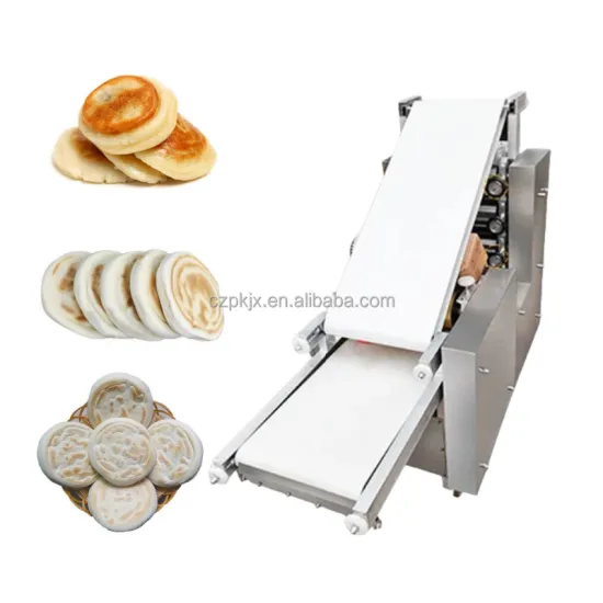 Automatic Industrial Dough Base Making Machine for Pita Bread and Roti Chapati