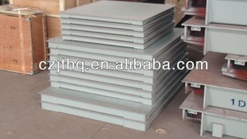 Steel pan weighing scale