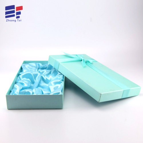 Pure color clothing paper gift box