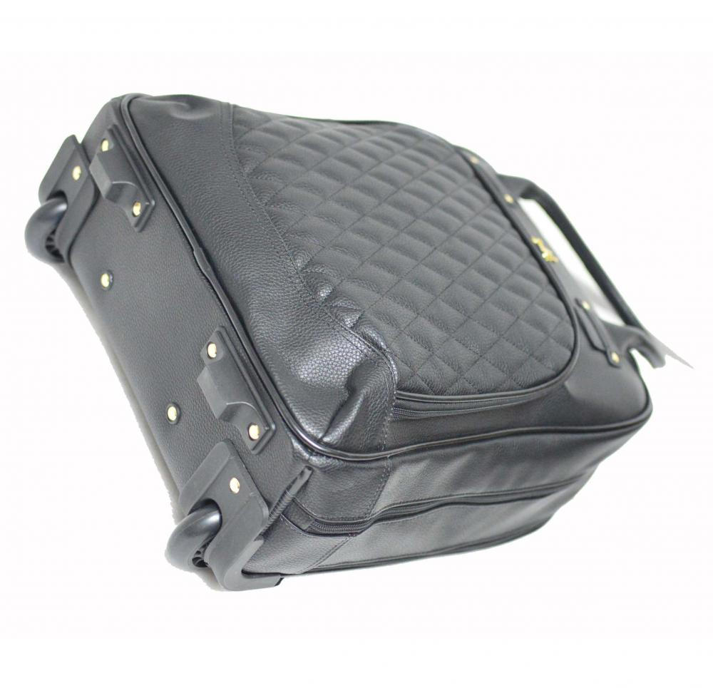 Beauty PU Travel Trolley Bag