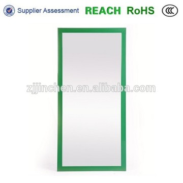 green color upright glass door