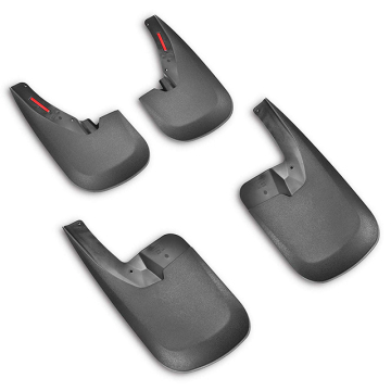 4 PCS Front Rear Fender Splash Mud Guards Flaps for Jeep Wrangler JL/JL1002