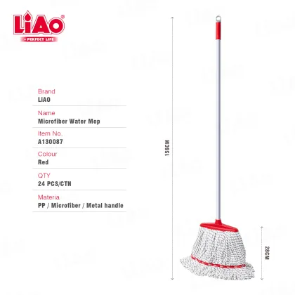 LiAo Absorbent Cotton Microfiber Water Mop