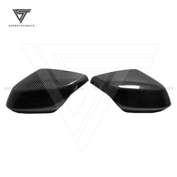 Dry Carbon Fiber Side Mirror Cover for Chevrolet Corvette C8 Z51 2020-2022