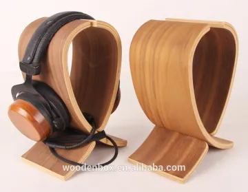 Wooden headphone stand wih reliable quality