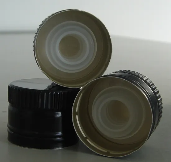 Custom color aluminum olive oil bottle caps
