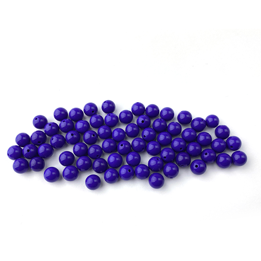 Dark Blue Glass Beads