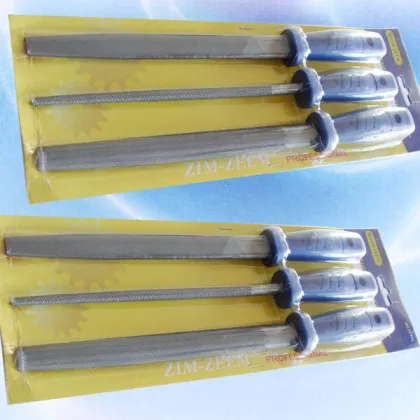 3pcs engineers file set 8"