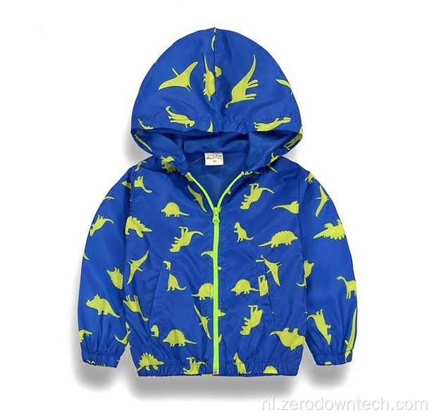 Aangepaste winter gewatteerde waterdichte hoody met rits