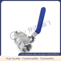 High Platform Valve Two-piece inner&outer threaded ball valve Factory