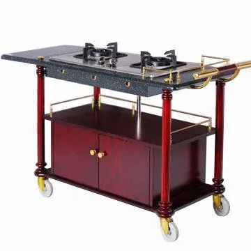 Hotel supplies cooking cart
