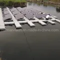 Plataforma flutuante modular de usina solar PV HDPE