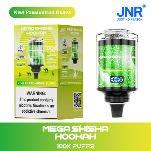 JNR Mega Shisha Hookah Approx 100k Smart Screen