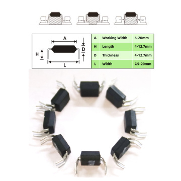 Máquina de formação de circuito integrado de rolos baratos