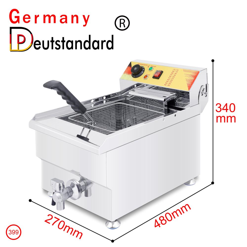 1 tank electric deep fryer