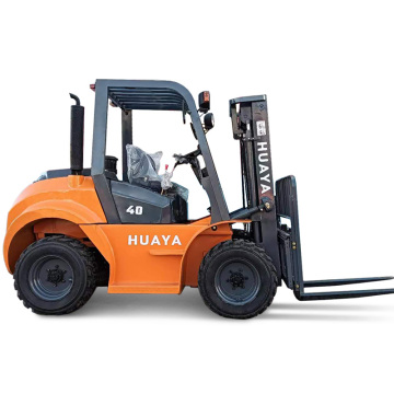 3-5 Ton Off-Road 4WD Diesel Forklift with EPA/Euro5