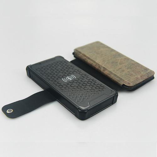 Portable solar charger foldable panel power bank wireless